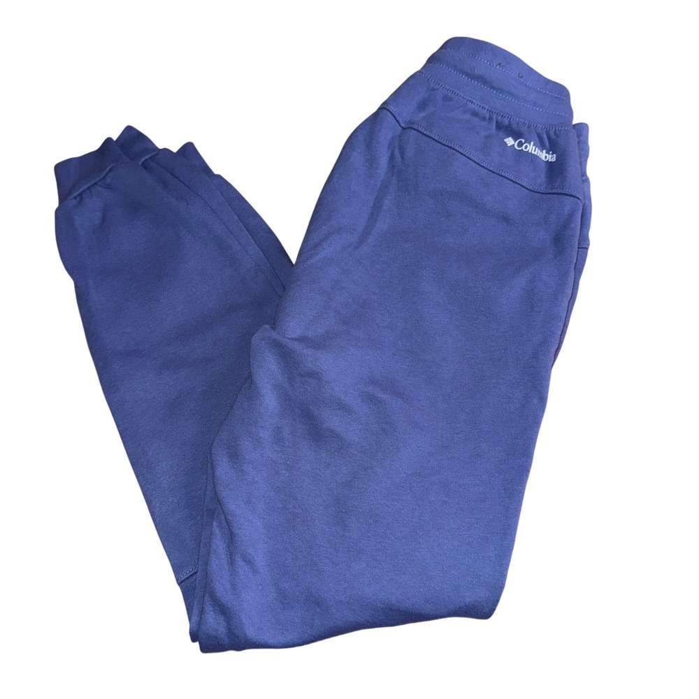 Columbia‎ Joggers XS Blue Purple Drawstring Elastic Waist Active Sweatpants